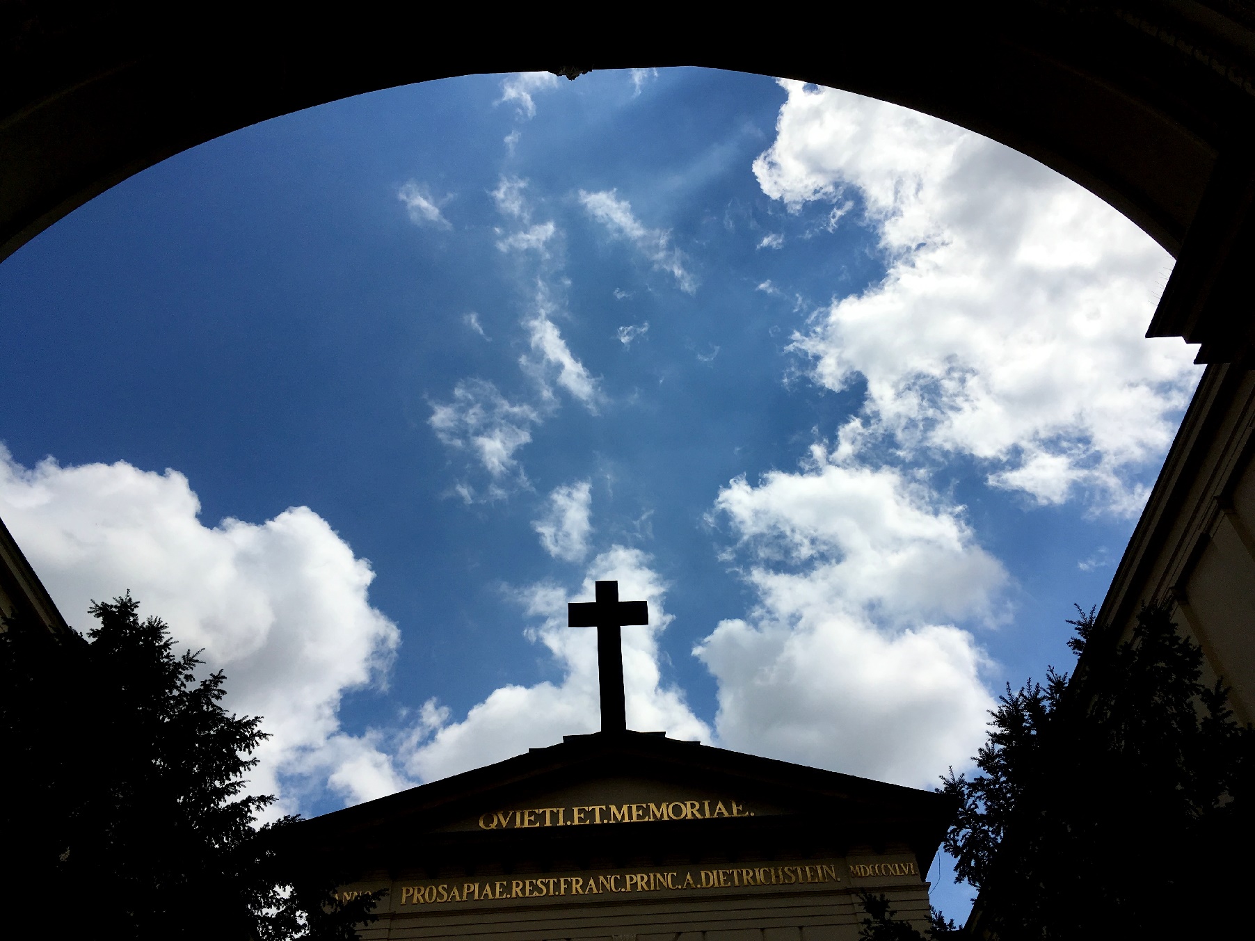 Still a part of the Dietrichstein tomb.