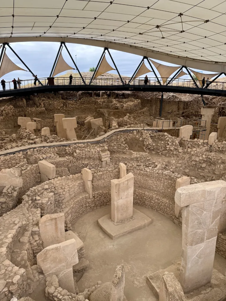 Kamenné pilíře, Göbeklitepe v Turecku
